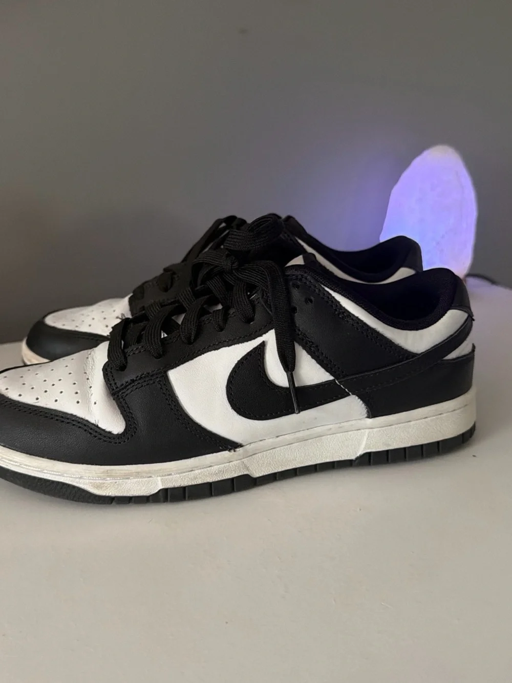 Nike Black and White Low-Top Sneakers